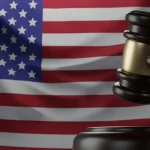 US flag_judge_gavel