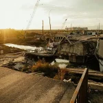 destroyed bridge_Irpin