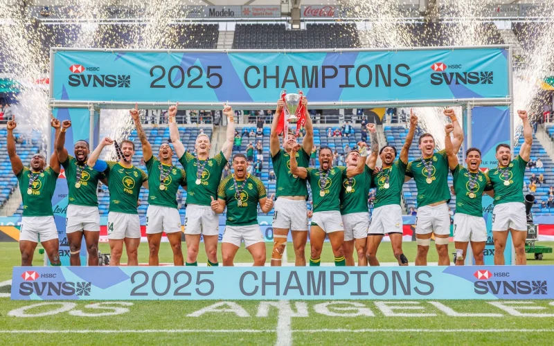 South Africa’s Blitzboks cap off season as 2025 Sevens Series Champions