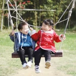 raychan-kids on swing