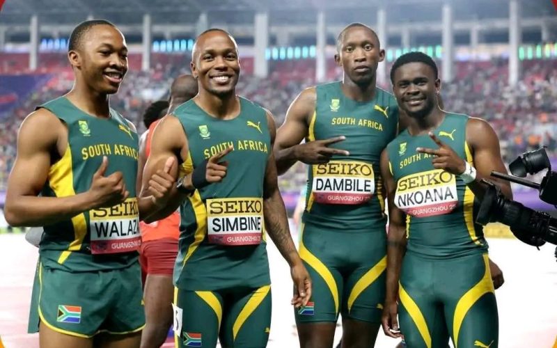 HISTORY: SA awesome foursomes become first Africans to win gold at world relay champs
