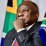 Cyril Ramaphosa_SA flag
