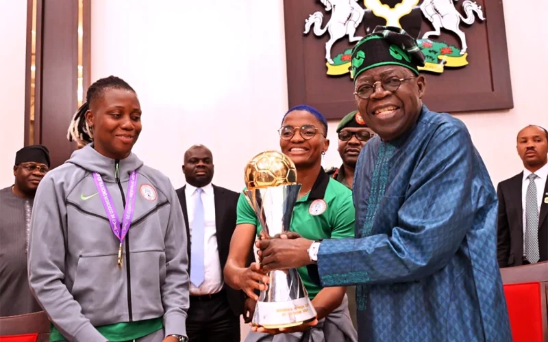 NIGERIA honours Queens of African Football with millions and houses