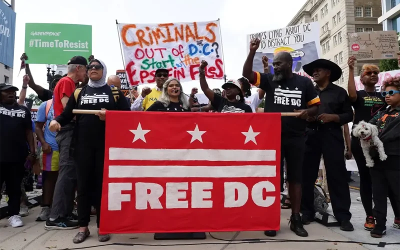 Free DC: Inside the women-founded movement opposing Trump’s militarized takeover