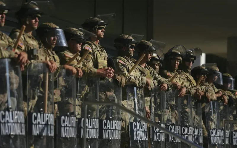 Trump’s deployment of the National Guard to fight crime blurs the legal distinction between the police and the military