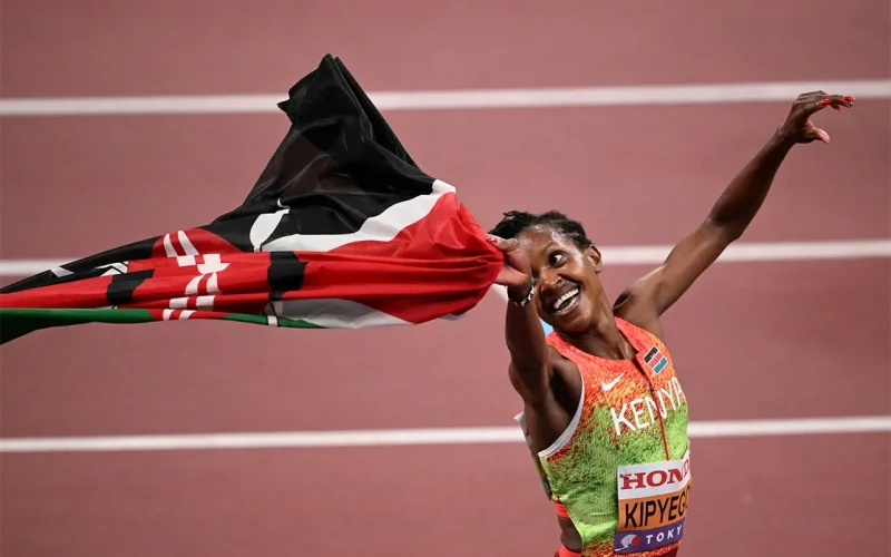 Queen Kipyegon makes history as Africa shines in Tokyo