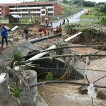 durban floods_damage