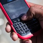 mobile phone user