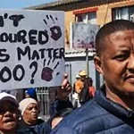 Coloured community protest