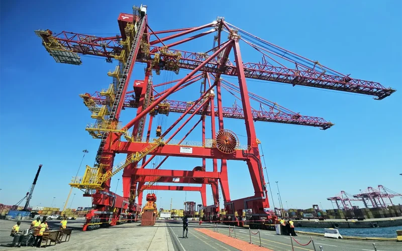 Durban container terminal deploys R967m ship-to-shore cranes to boost capacity