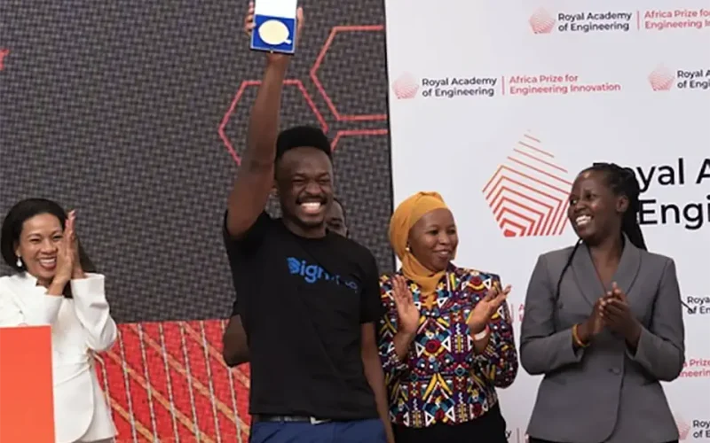 Kenyan engineer makes history with AI that gives voice to the deaf