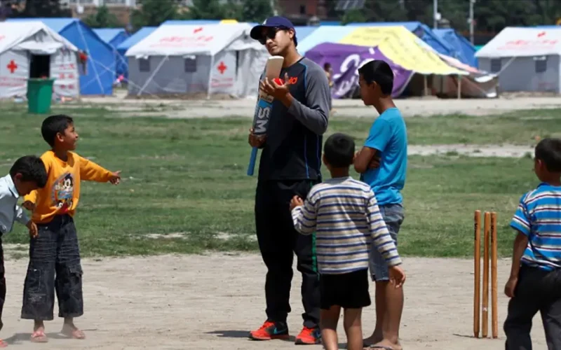 Caught in Nepal’s protests, I witnessed how sport can bring people hope during times of crisis