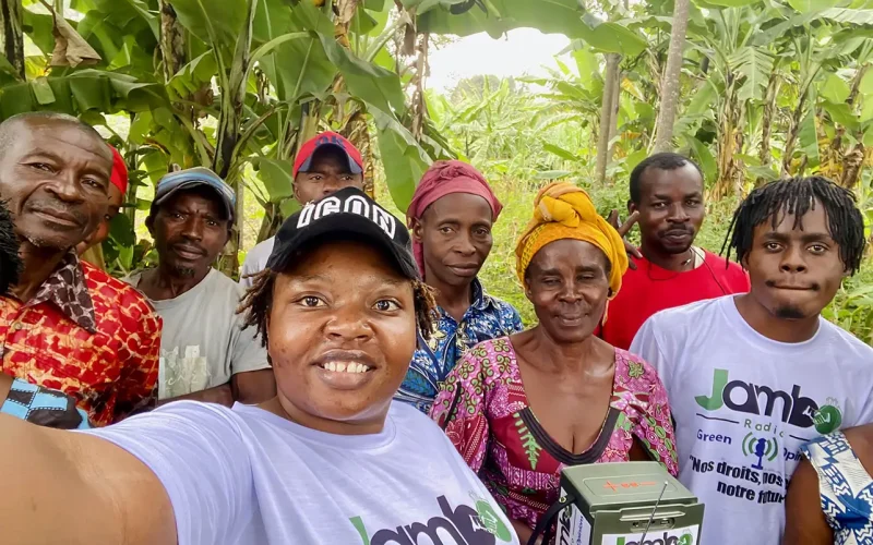 Congolese activist creates community radio for farmers
