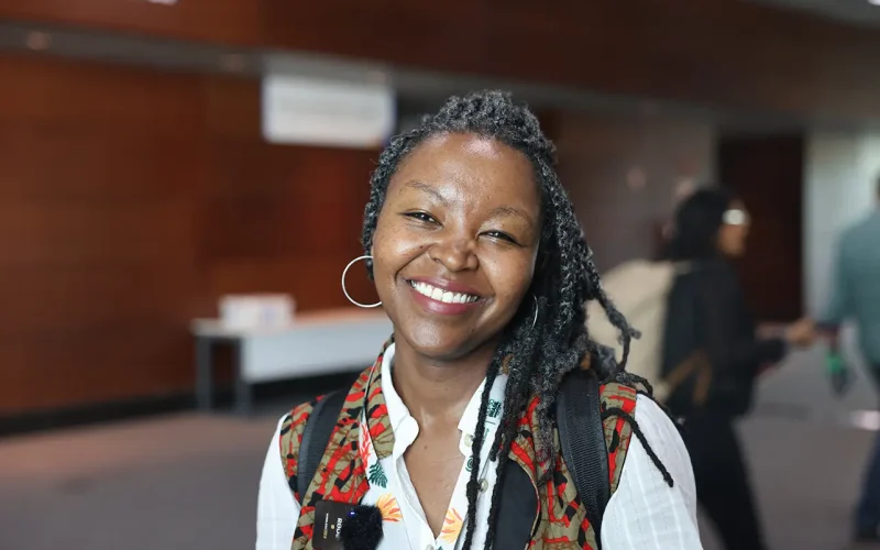 “When harvests fail and rains delay” Emily Nderitu shows the world how to talk about climate change in Africa