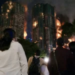 Hong Kong high-rise fire