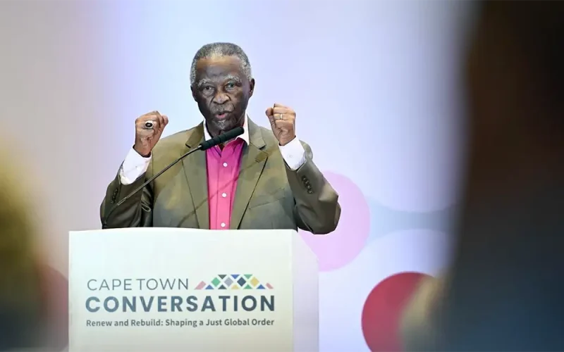 Mbeki calls for global mobilization to achieve just world order
