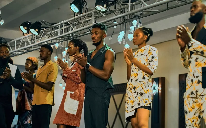 Where sequins meet shells: DRC’s defiant fashion statement