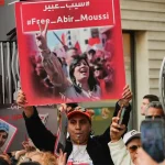 Tunisia's democracy crisis: a nation on the brink Tunisia_Abir Moussi_protest