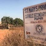 st marys school signage