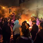 Anti-government Iranian protesters