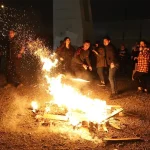 Iranians_traditional Persian fire feast