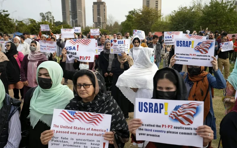 Afghan migrants stranded in Pakistan after the US suspends refugee resettlement