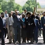 Mandela's long walk to Freedom: 36 years on, Ramaphosa returns to sacred ground Nelson Mandela_release_1990