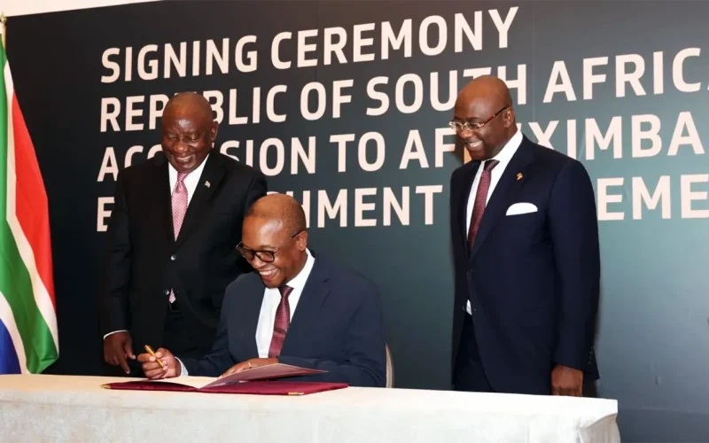 South Africa joins Afreximbank with US$8bn programme to power industrial growth