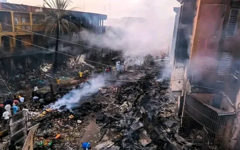 Nigerian government unveils $5million relief for Kano Market fire victims
