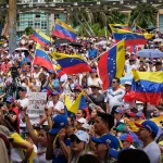 Venezuelans_South Florida_protest
