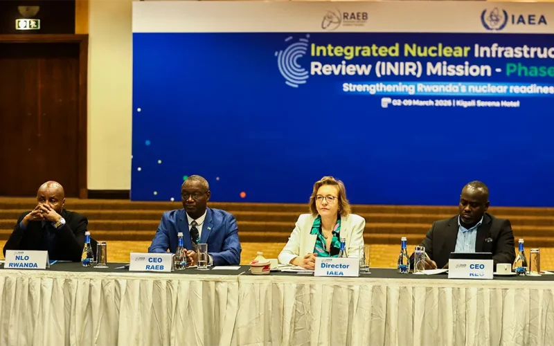 Rwanda passes IAEA nuclear infrastructure review as Kigali eyes first SMR by early 2030s