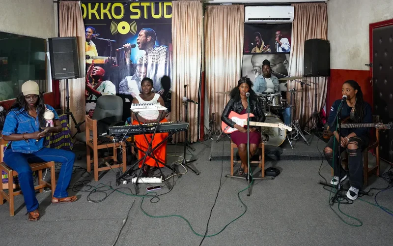 A Senegalese all-female music band is blazing a trail for women