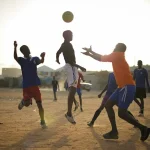young football players