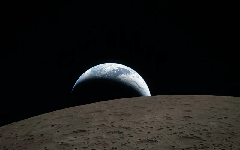 How Artemis II’s Earthset photo compares with the iconic Earthrise image from 1968