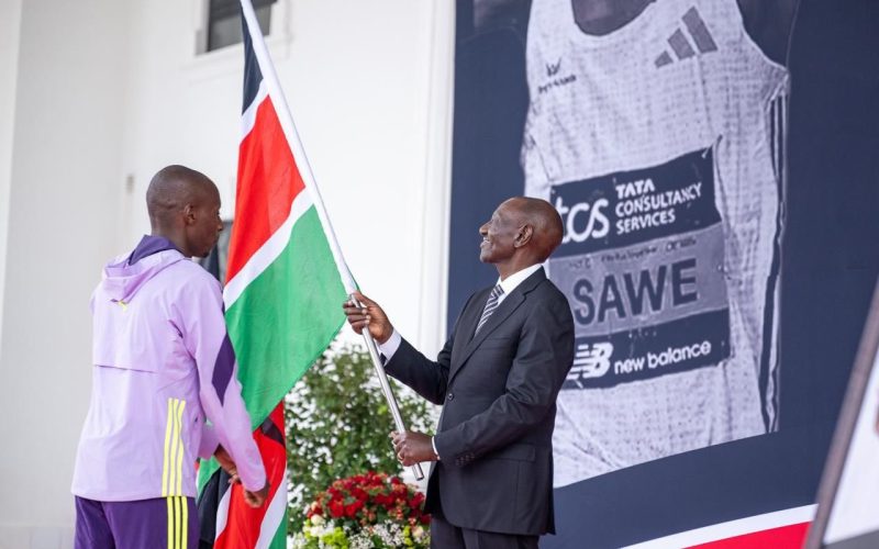 Kenya roars for its king of the road: Ruto leads nation in honouring history-maker Sabastian Sawe