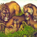 Cameroon_lion_sacred animals