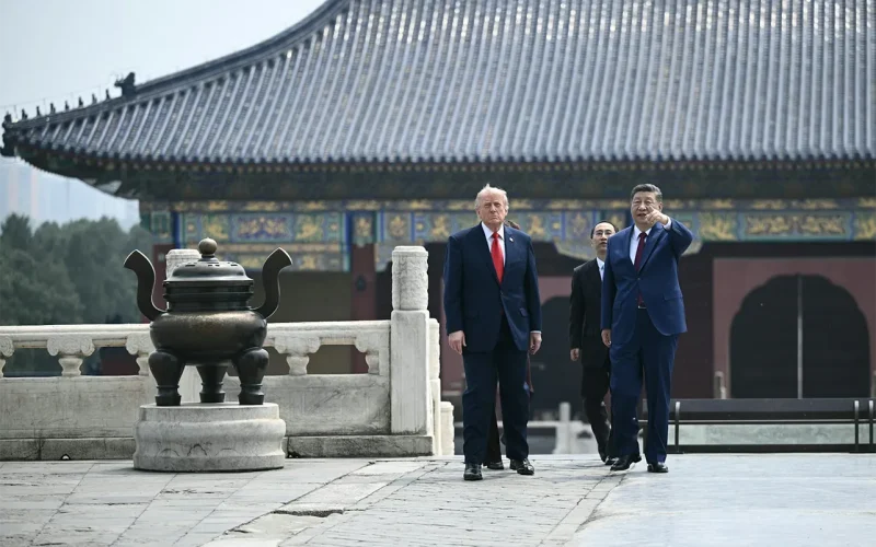 From beef ribs to a ‘heavenly’ walk: Xi‑Trump summit symbolism underscored American power and Chinese tradition