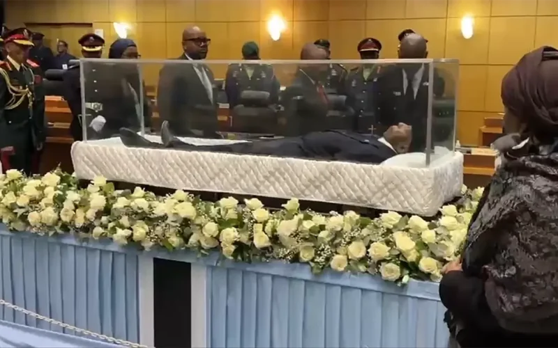 The long goodbye: A nation bids a quiet giant farewell