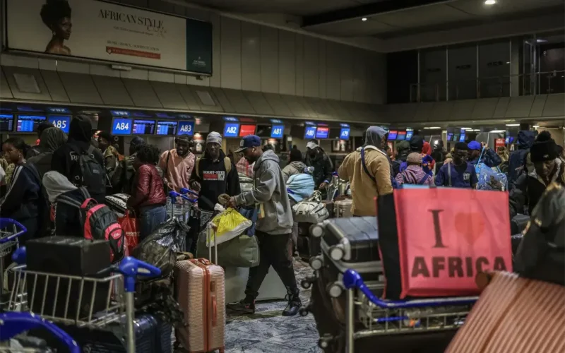 300 Ghana nationals arrive home from South Africa