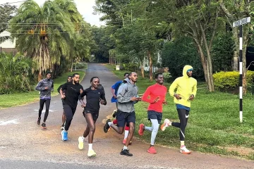 The city that wakes up running