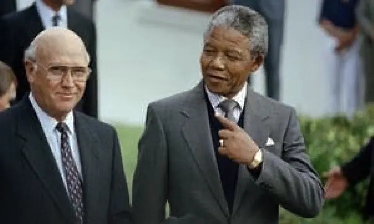 Mandela and De Klerk’s tempestuous relationship