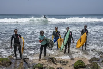 Riding Waves, Rewriting Futures: The Surfer Changing Girls’ Lives in Senegal