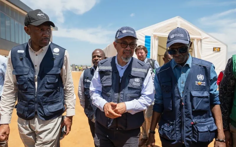 WHO chief travels to Ebola epicentre as death toll mounts and world looks away