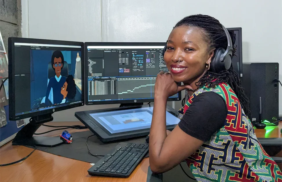 She left TV to build an animation dream