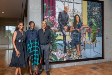 The Nollywood plot nobody wrote: a Nigerian artist, the Obamas, and a wall that lasts forever