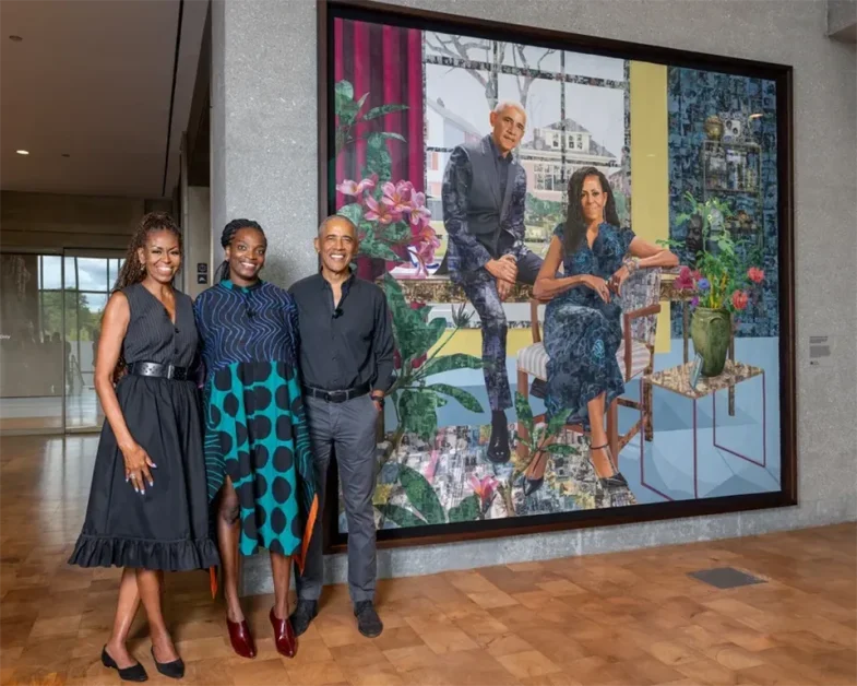 The Nollywood plot nobody wrote: a Nigerian artist, the Obamas, and a wall that lasts forever