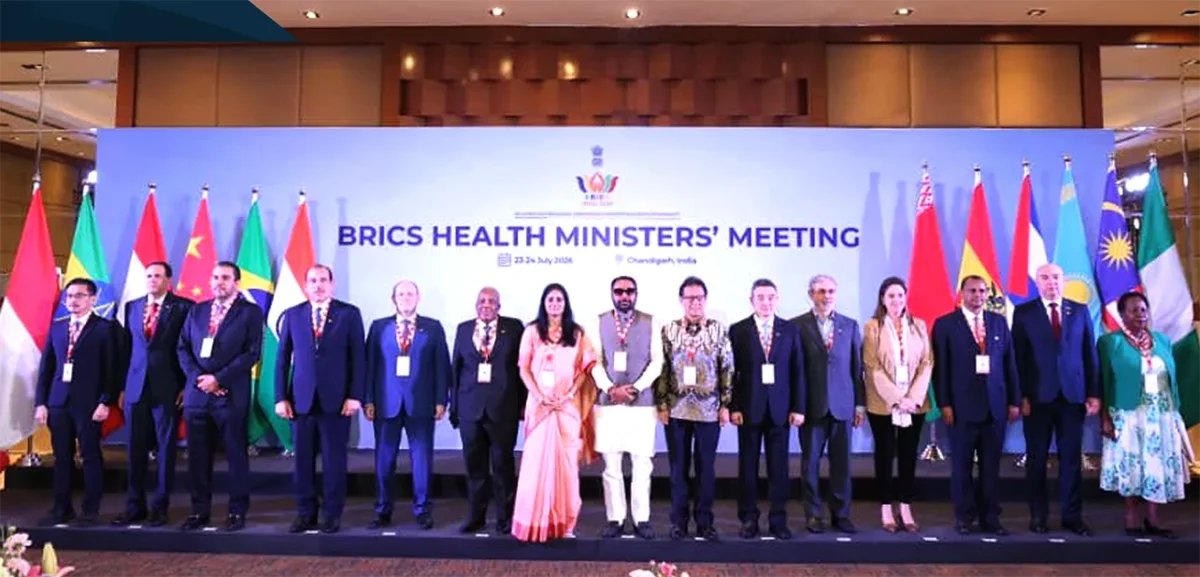 BRICS charts a sovereign health order: Chandigarh declaration signals the Global South is done waiting on the West
