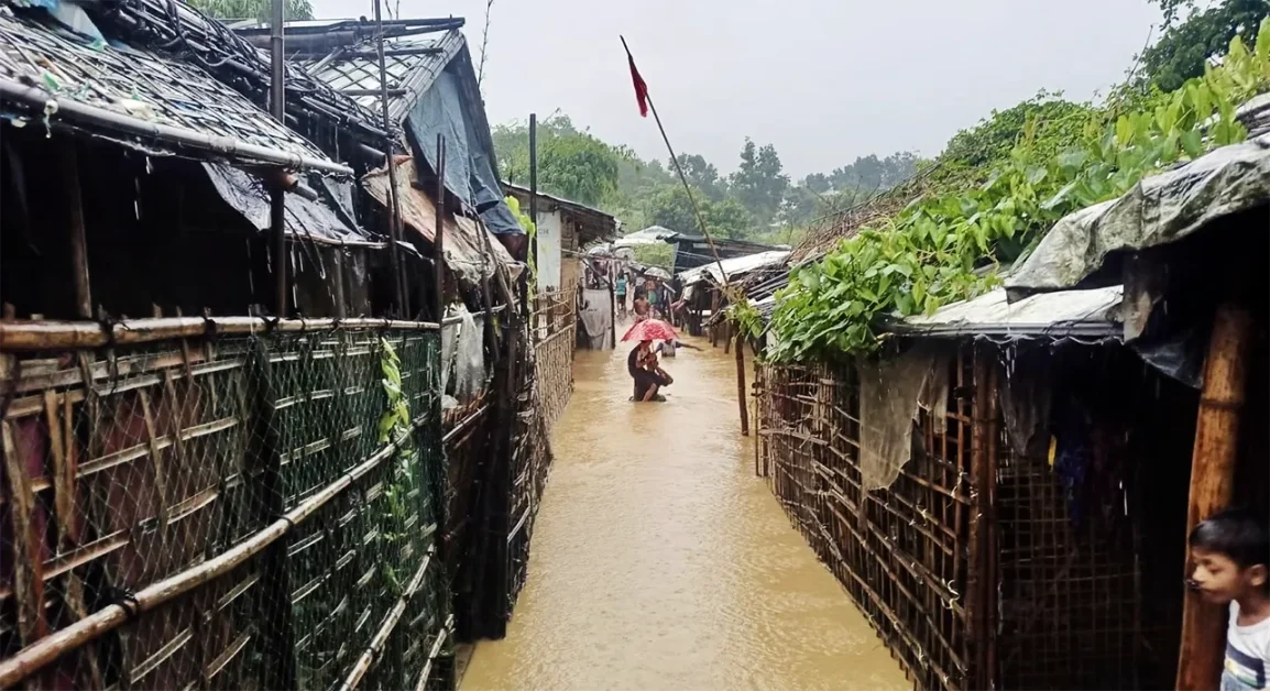 Monsoon death trap: Rohingya refugees face deadly landslides in Bangladesh