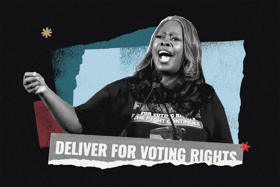 Her grandparents fought to join American democracy. She’s fighting to complete it.