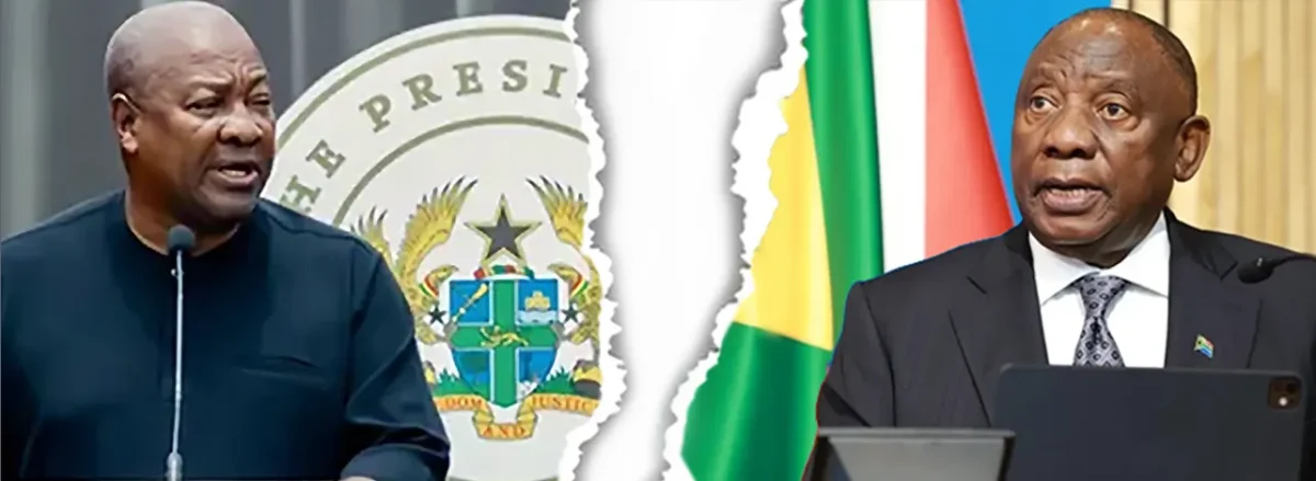 A body, two names and a diplomatic brawl: Accra and Pretoria trade fire over a dead Ghanaian